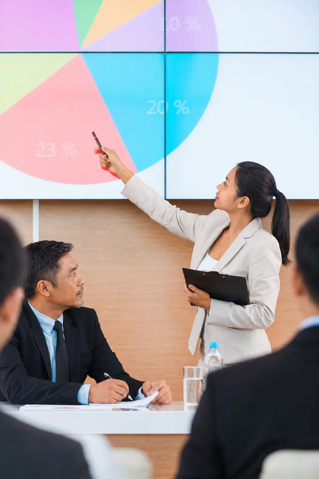 Diskusi perancangan program bersama tim HR